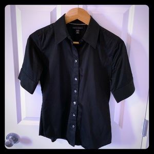 Banana Republic Short Sleeve Button Down Shirt